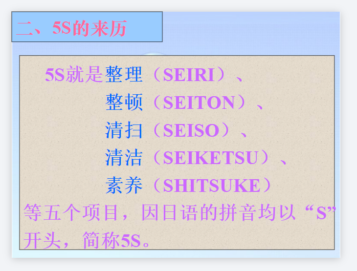5S培训讲义--5S的推行及问答(ppt 140页).PNG